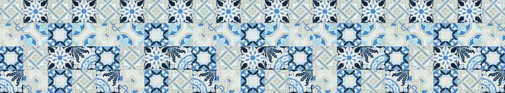 522_Dekor_Floral blau
