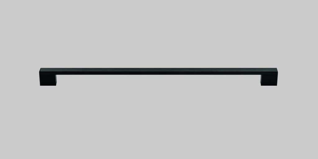 Black floating shelf ideal for modern home storage and decor.